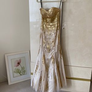 Disney enchanted prom gown